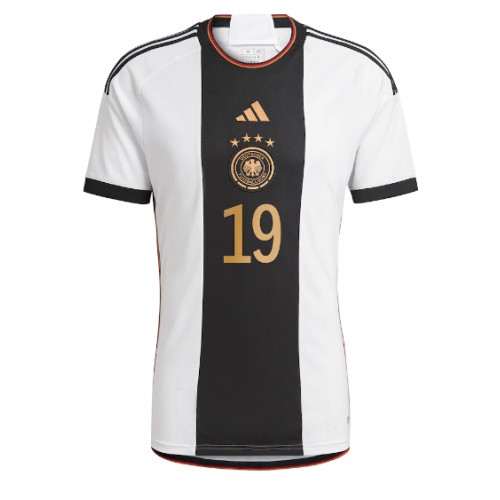 Tyskland Leroy Sane #19 Replika Hjemmebanetrøje VM 2022 Kortærmet